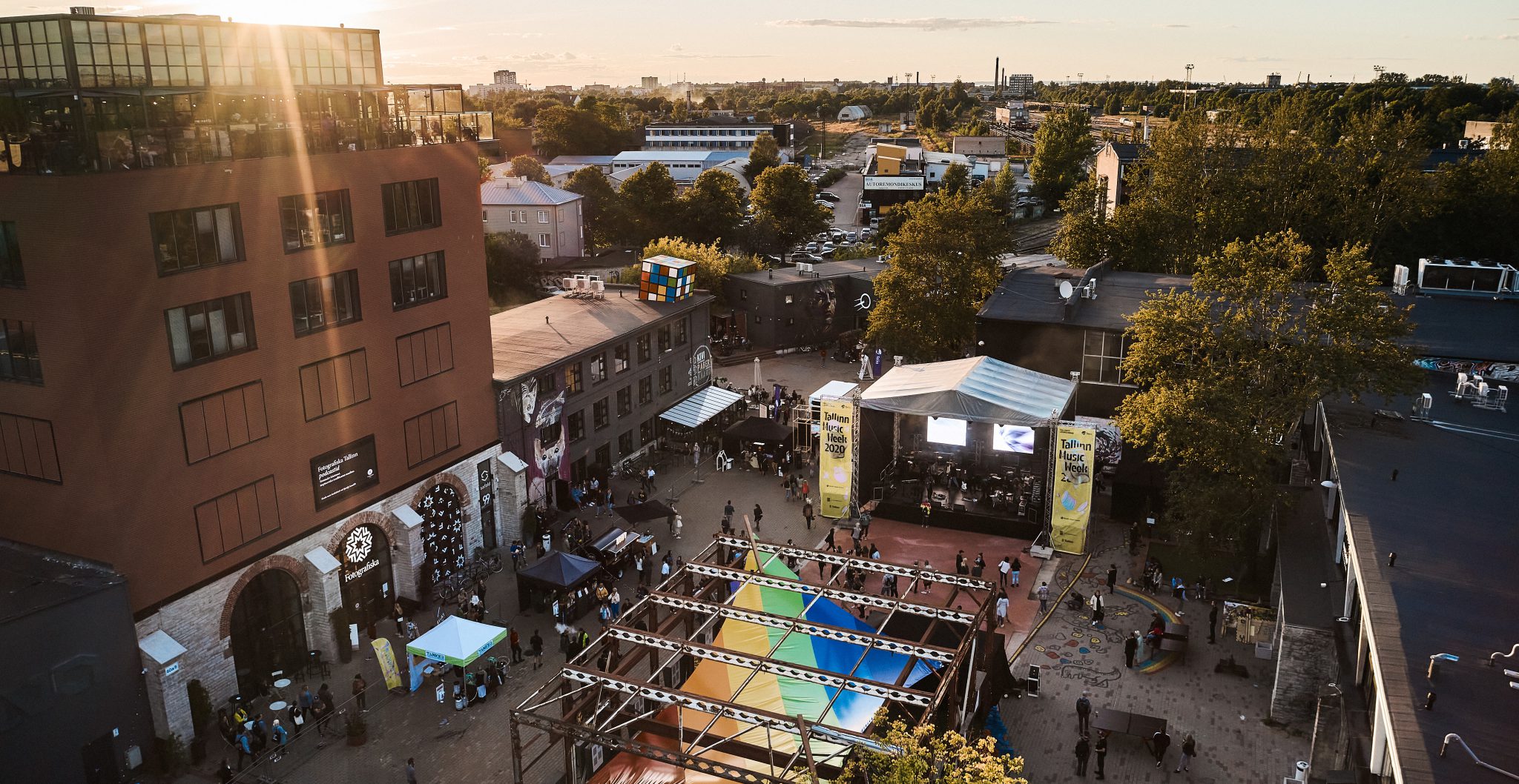 TMW 2020, Telliskivi Loomelinnak main square